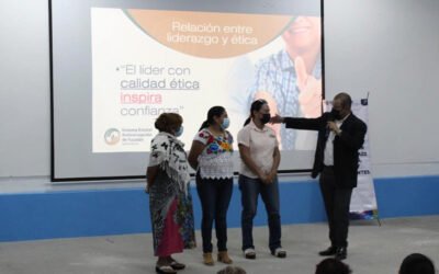 Reseña del curso de capacitación:” Liderazgo y trabajo en equipo con enfoque ético” a promotores municipales del Centro de Desarrollo Familiar Municipal (CDFM) del DIF estatal.