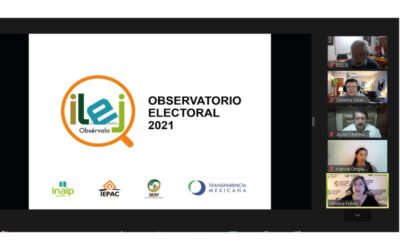 Presentación del Observatorio Electoral “ILEJ” a los partidos políticos del Estado.