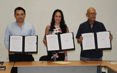 Firma del convenio de colaboración con la Escuela Superior de Artes de Yucatán (ESAY).