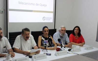 Presentación del Mecanismo de Queja