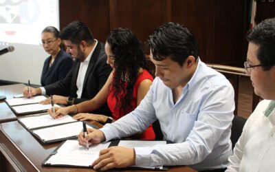 Firma del Convenio con la Universidad Vizcaya de las Américas Campus Mérida